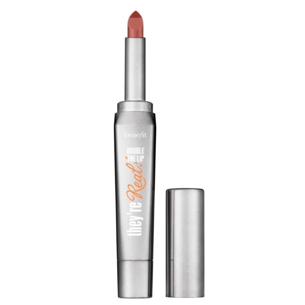 New Benefit lipstick and lip liner duo They're Real Nude Scandal discontinued
